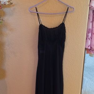 Bali Studios Beautiful black sheer long night gown